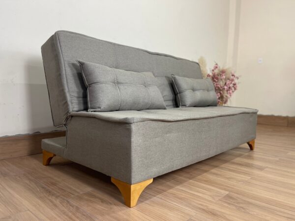 aSofá Cama Zayn 1.86m – Bege Linho - Imagem 3