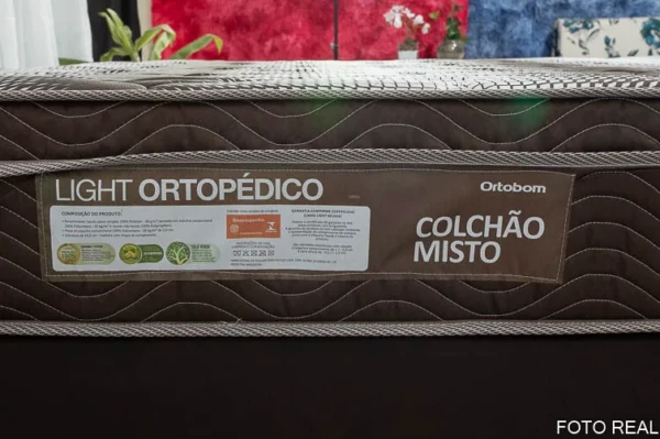 Colchão Casal Ortopédico Light 138x188x25 Ortobom - Imagem 4