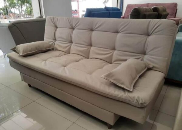 aSOFA CAMA PARIS – PE CROMADO