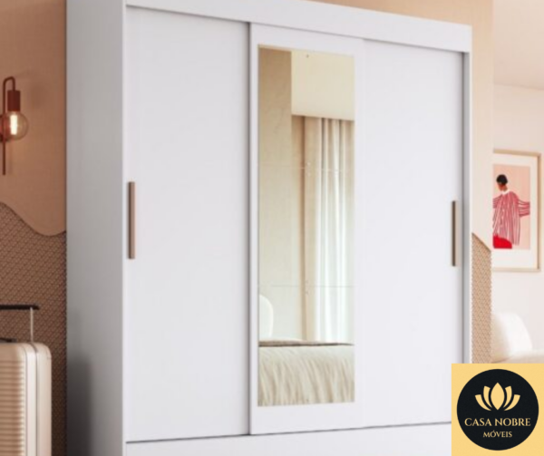 aaGuarda-Roupa 3 Portas Londres 69000 1,80 m Branco