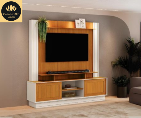 bHome Átila 55″ – Off White/Cedro